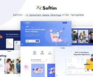 Softim-html-template