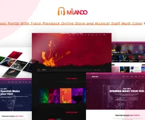 Milando-html-template