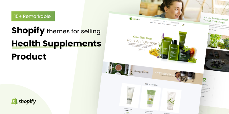 Shopify Themes for Selling Health Supplements Product
