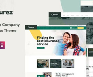 Insurance Company WordPress Theme